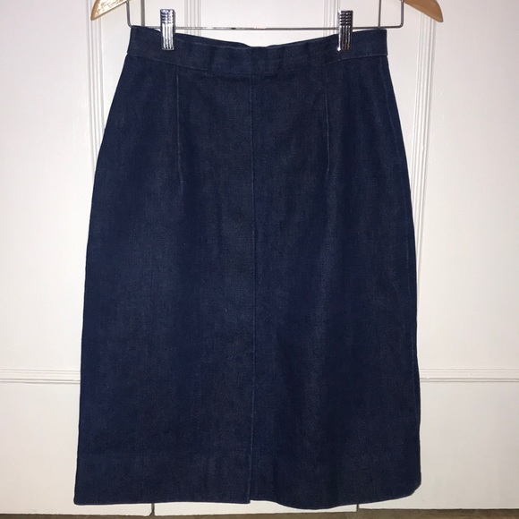 Handmade Jean/denim skirt - Picture 1 of 6
